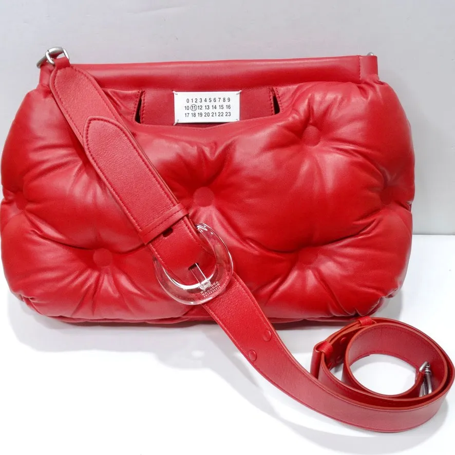Maison Margiela Glam Sam Leather Shoulder Bag
