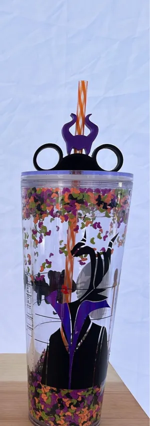 Maleficent Snowglobe Tumbler