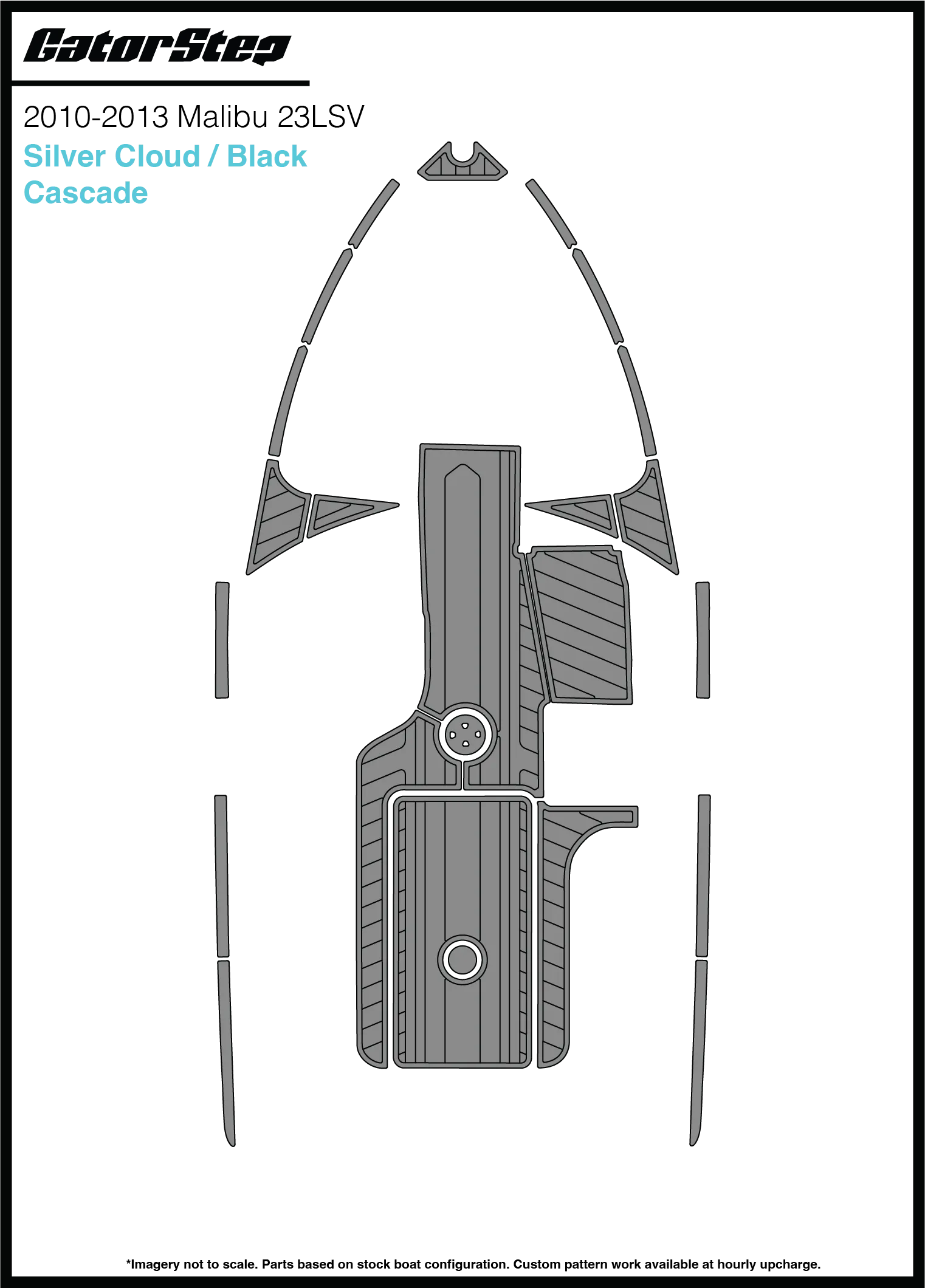 Malibu 23LSV Soft Grip Kits, 2014 Only