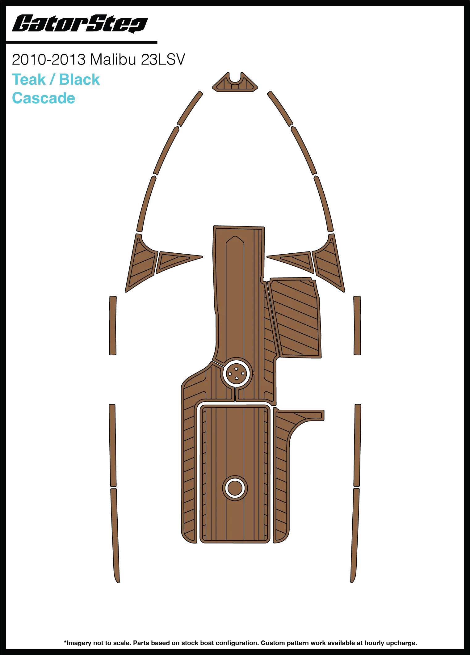 Malibu 23LSV Soft Grip Kits, 2014 Only