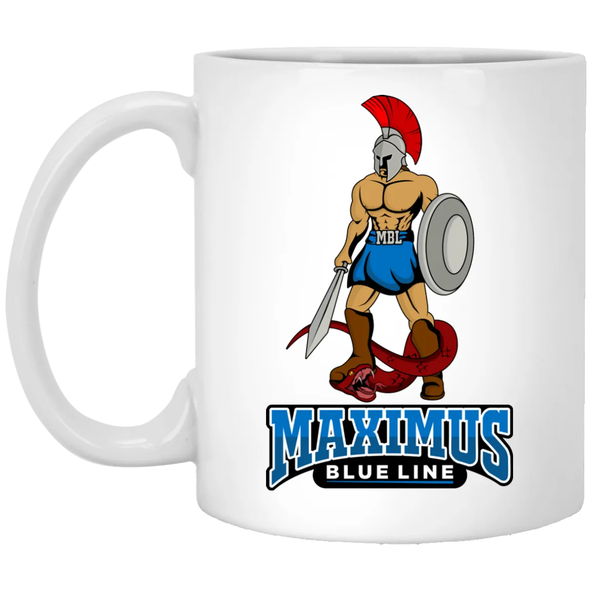 Mascot 11 oz. White Mug