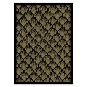 Matte - Dragonhide Gold (67x92mm)