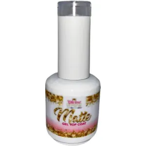 Matte Gel Top Coat, UV gel, gel top coat, builder gel, builder gels, gel, nail foil gel, nail art, nail gel