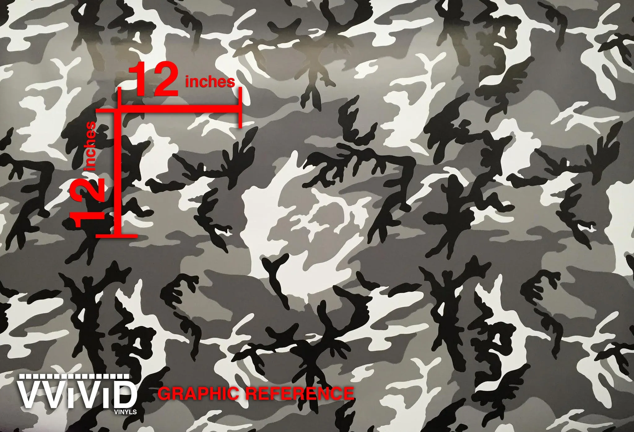 Matte Snow Camouflage (Grayscale)