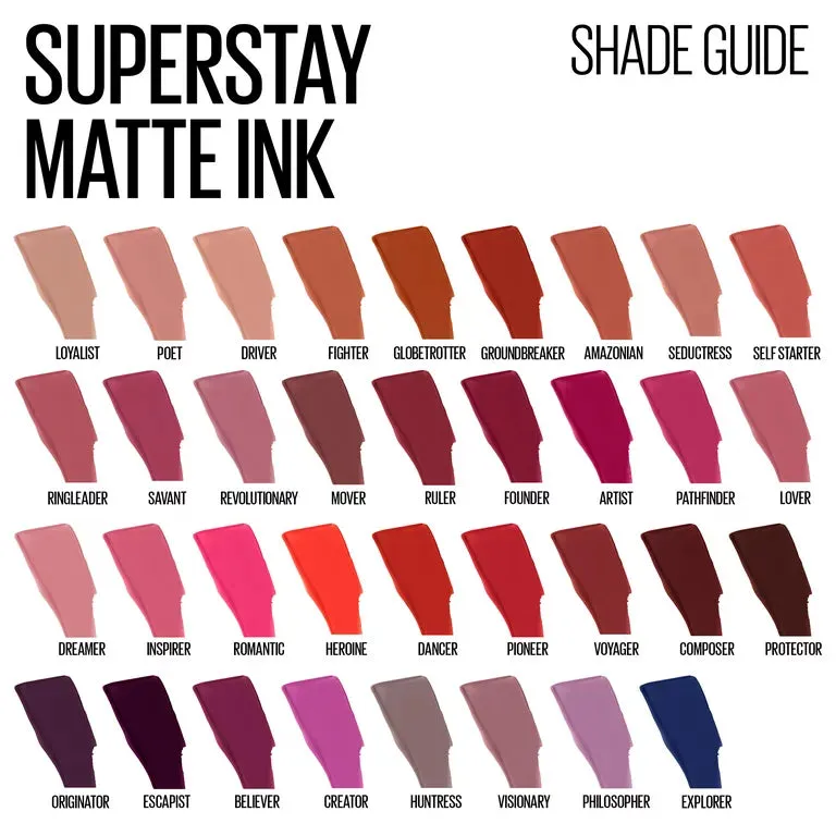 MAYBELLINE Superstay Matte Ink Liquid Lipstick - 60 Poet