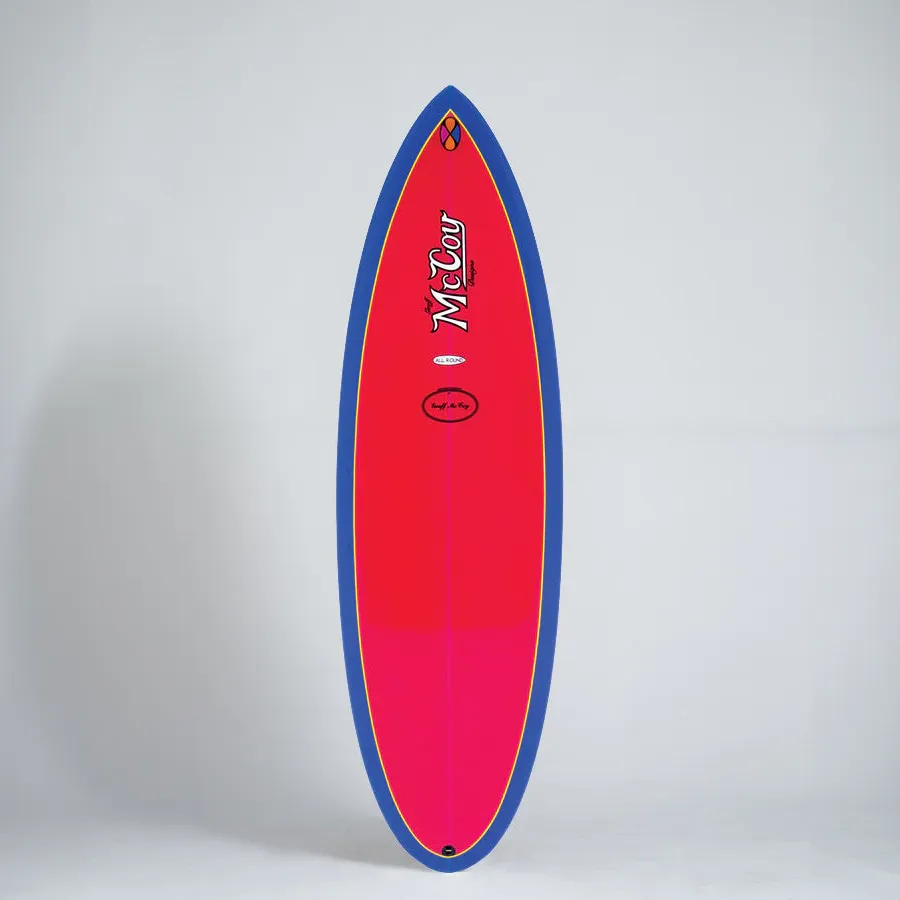 MCCOY ALL ROUND NUGGET 7'6" XF 63L FUTURES - SUNSET