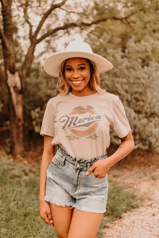 'Merica' Beer Logo Tee