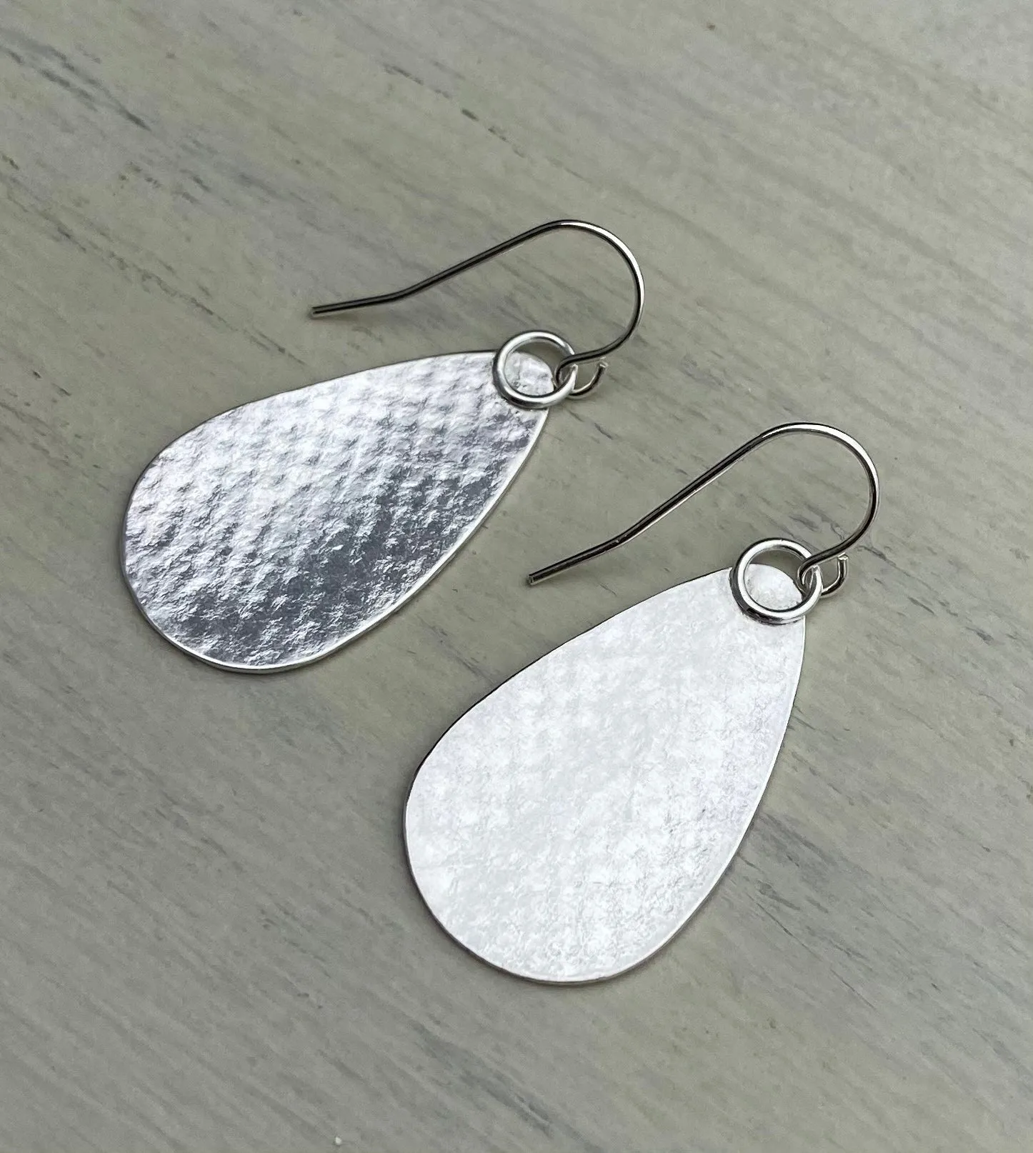 Mermaid Scale Teardrop Earrings