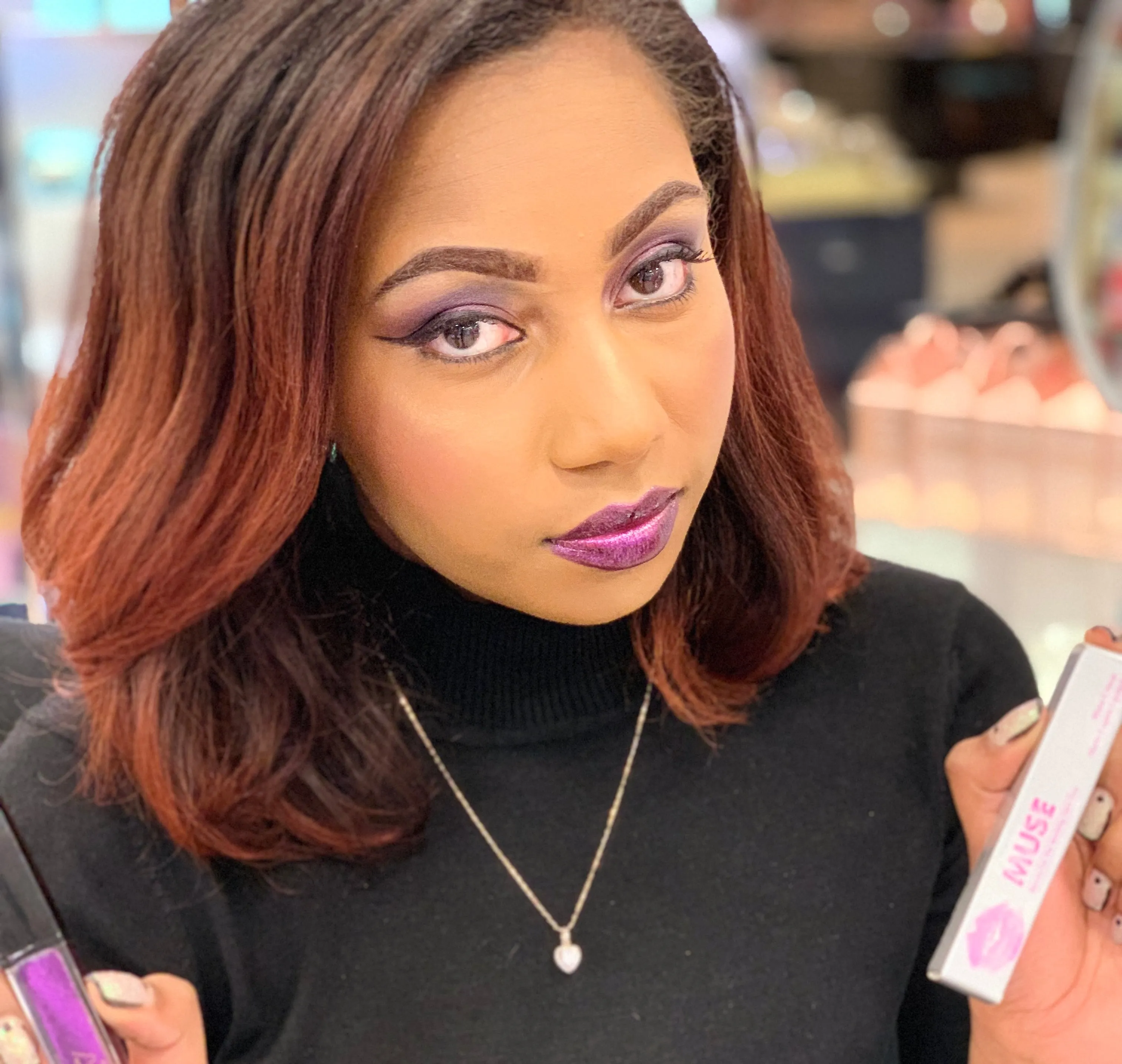 Metallic Liquid Lipstick "Last Night's Party"