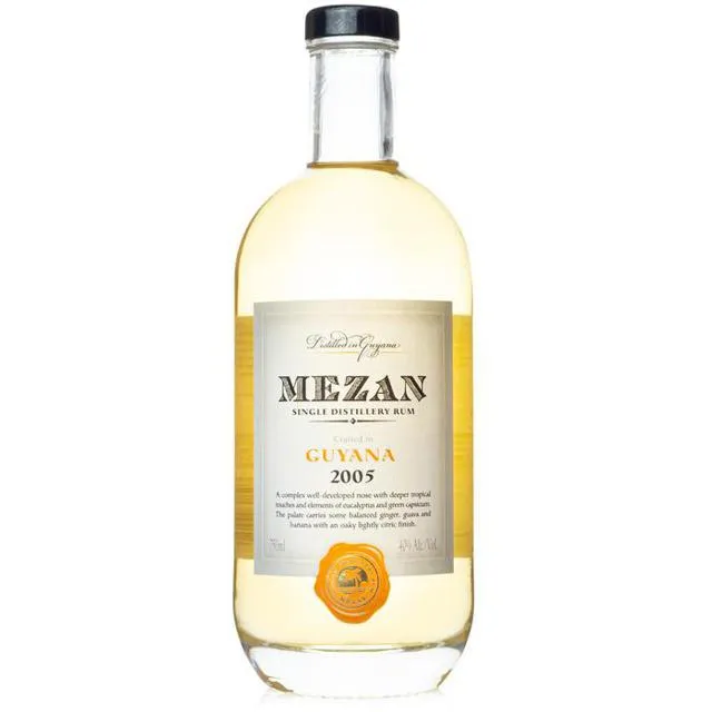Mezan Single Distillery Rum Guyana 2005 750 ml