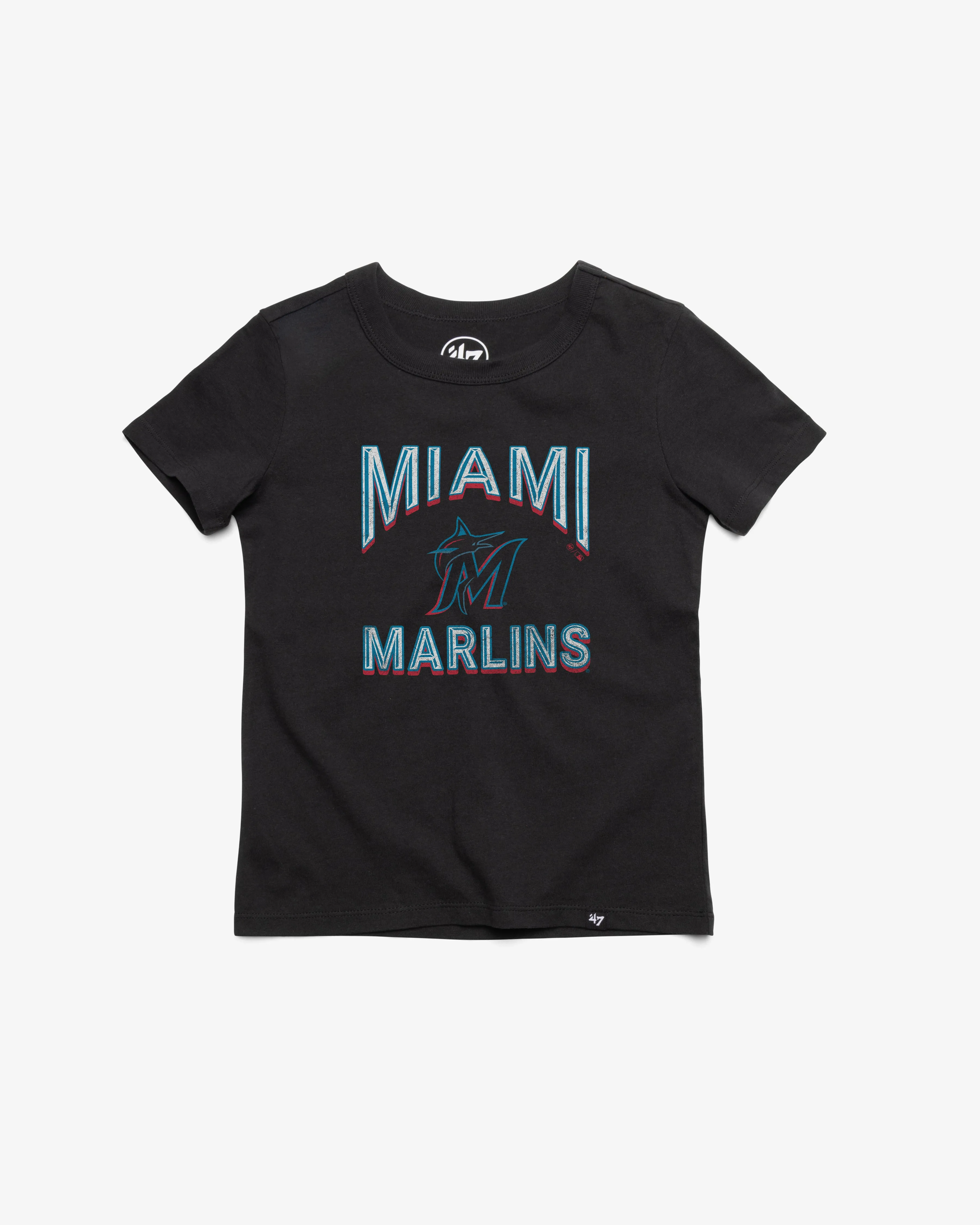 MIAMI MARLINS FAN OUT '47 FRANKLIN TEE KIDS