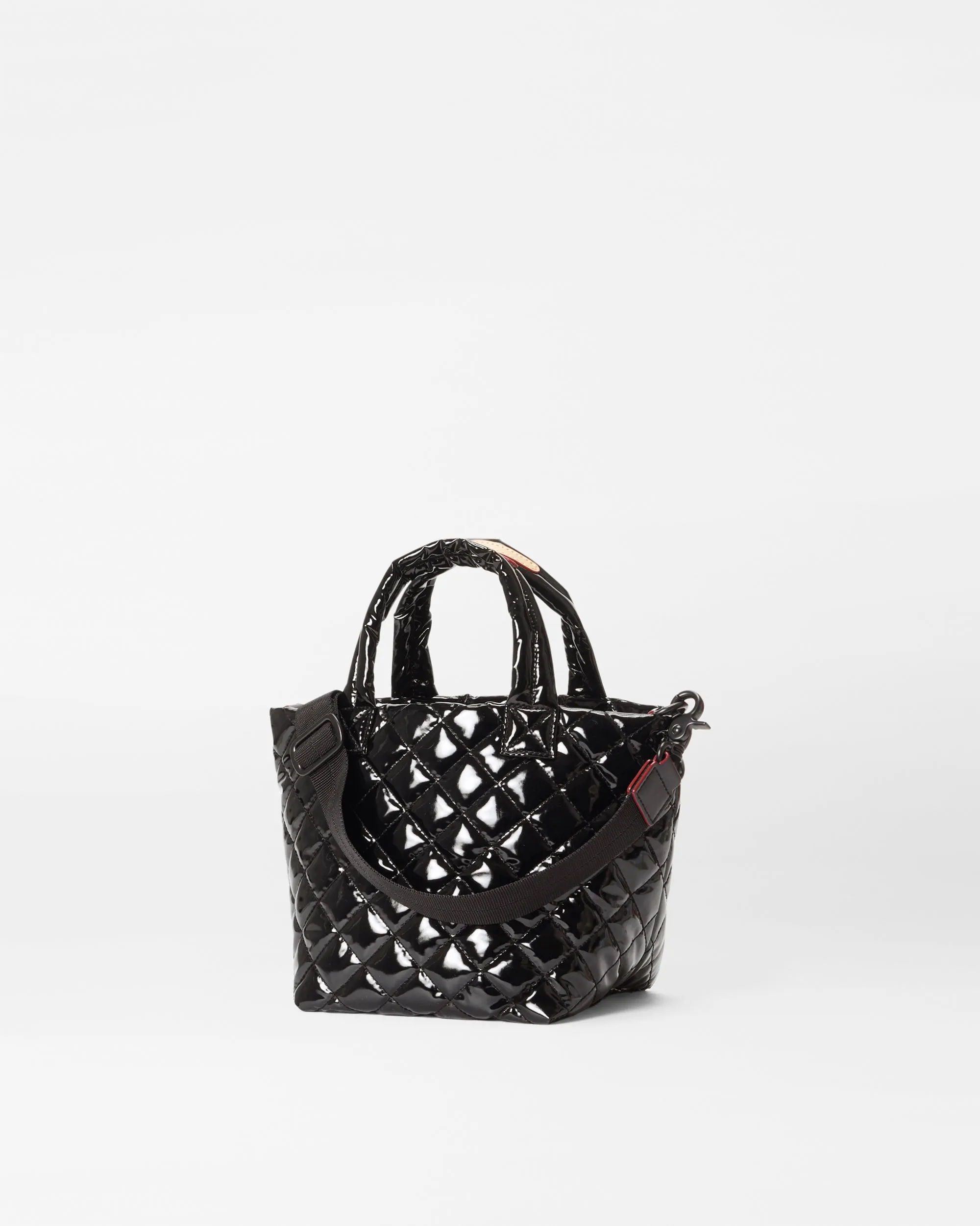 Micro Metro Tote Deluxe | Black Lacquer