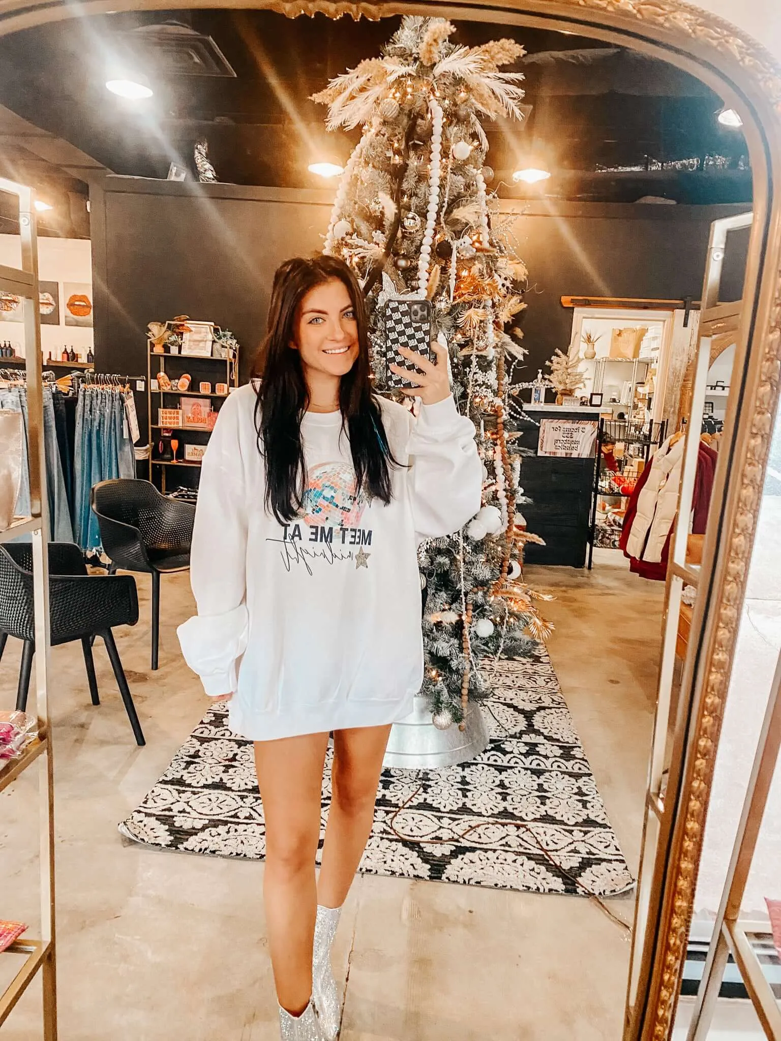 Midnight Graphic Sweatshirt