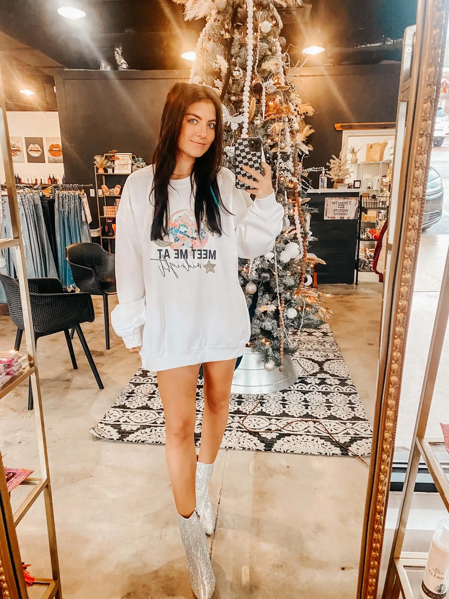 Midnight Graphic Sweatshirt