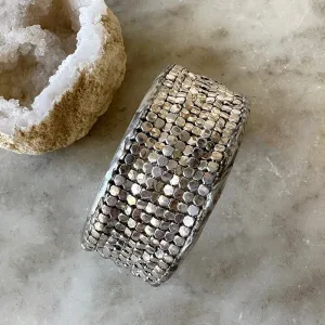 Mikal Winn Silver Shimmer Cuff