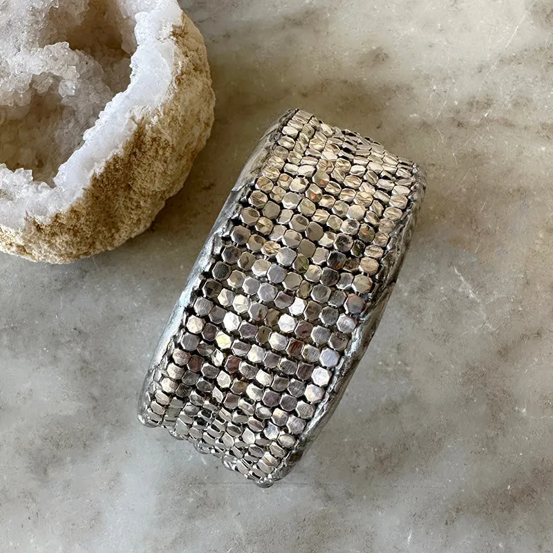 Mikal Winn Silver Shimmer Cuff
