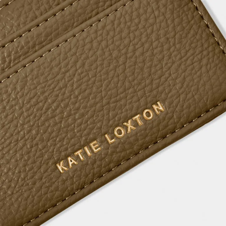Millie Card Holder- Mink Gray
