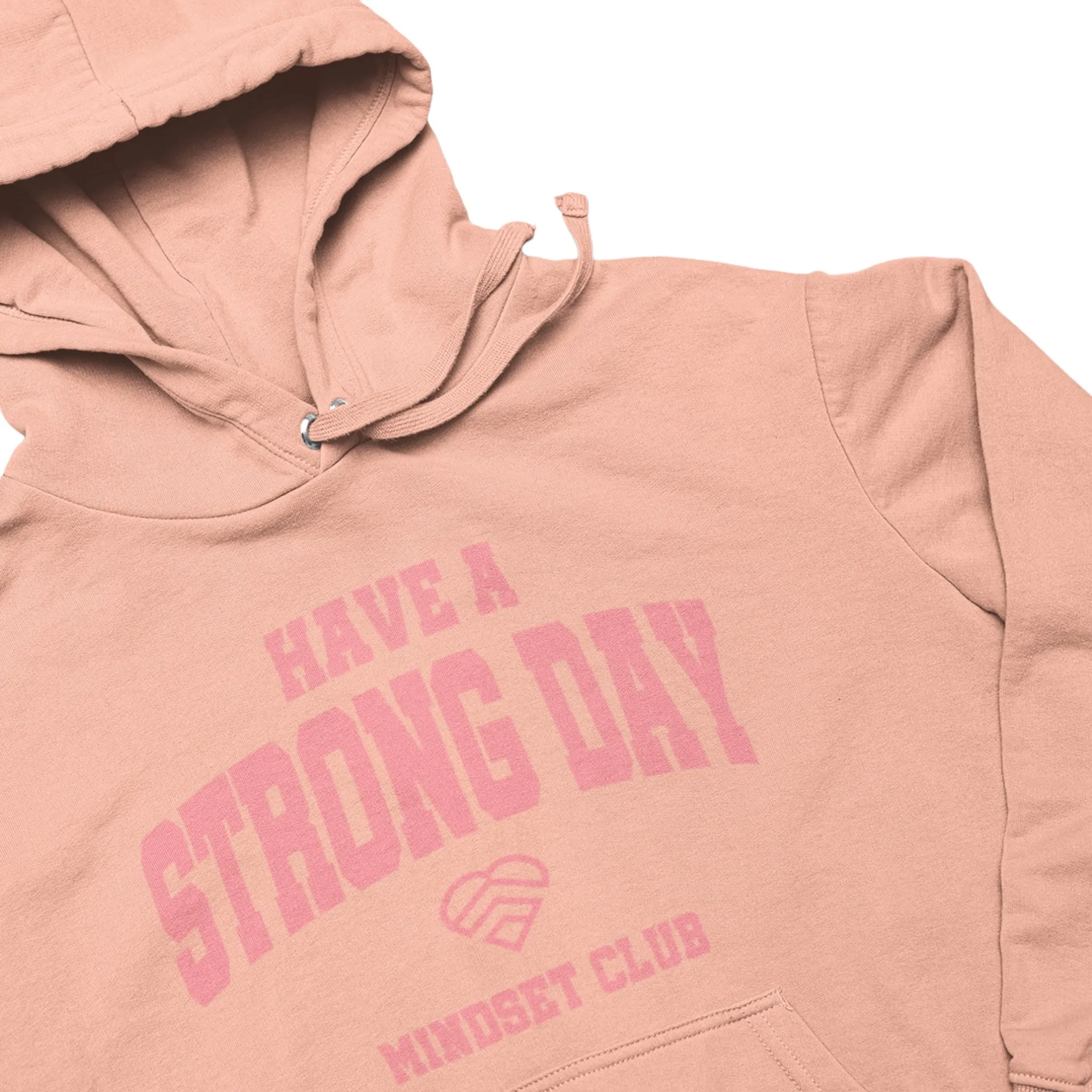 Mindset Club Statement Hoodie - Pink