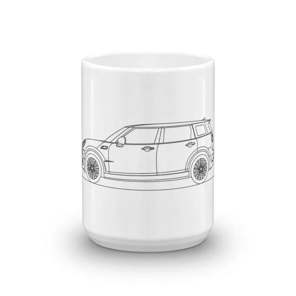 MINI Clubman F54 Outline Mug