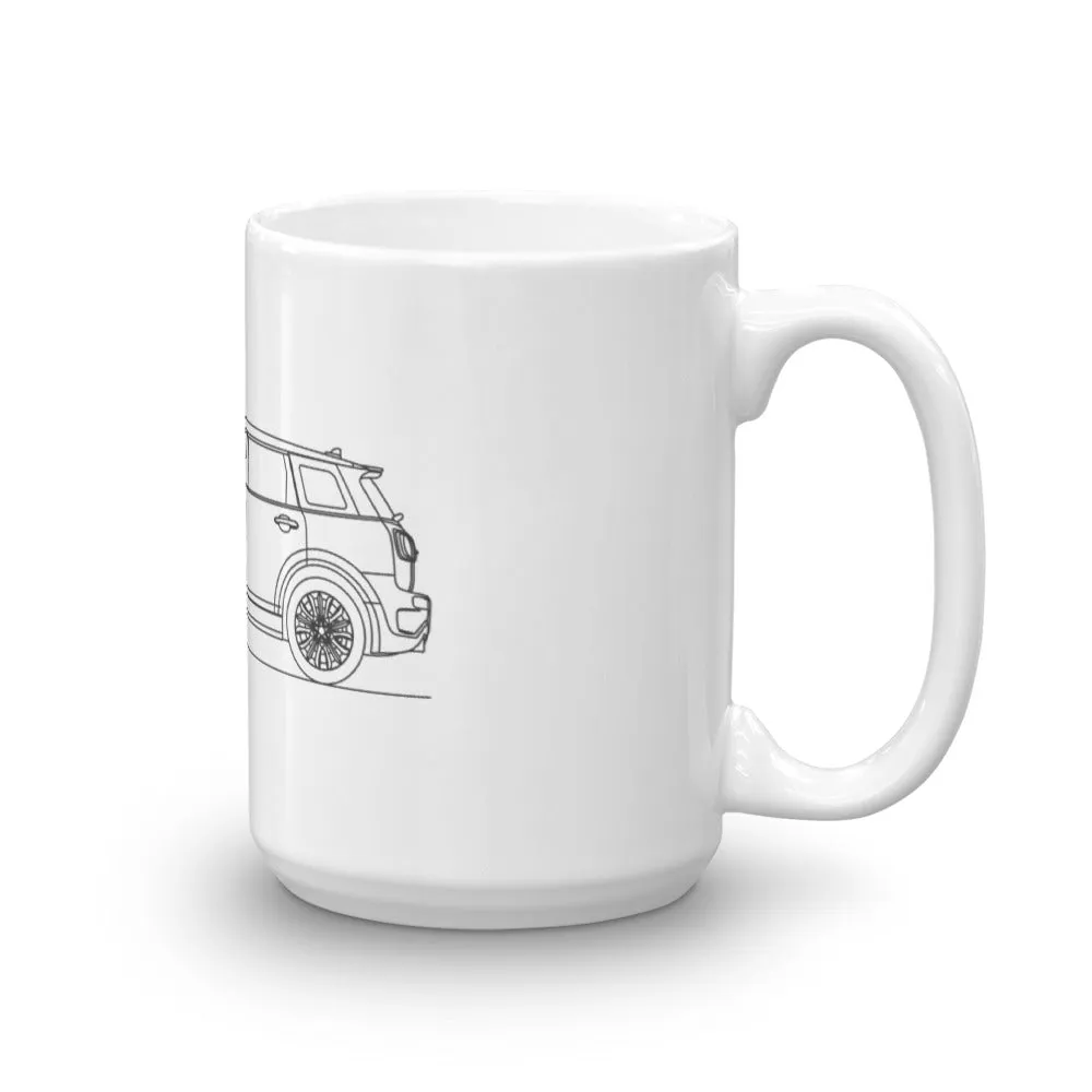MINI Clubman F54 Outline Mug