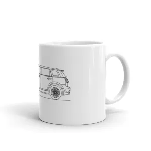 MINI Clubman F54 Outline Mug