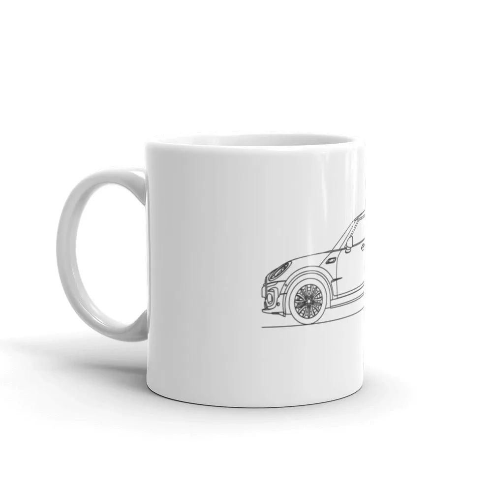 MINI Clubman F54 Outline Mug