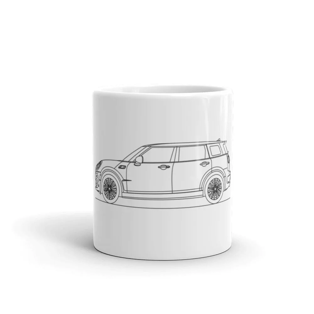 MINI Clubman F54 Outline Mug