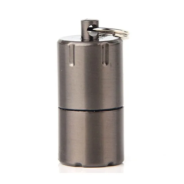 Mini Compact Kerosene Lighter Key Chain