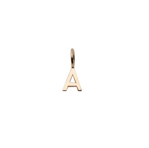 Mini Letter A - Gold
