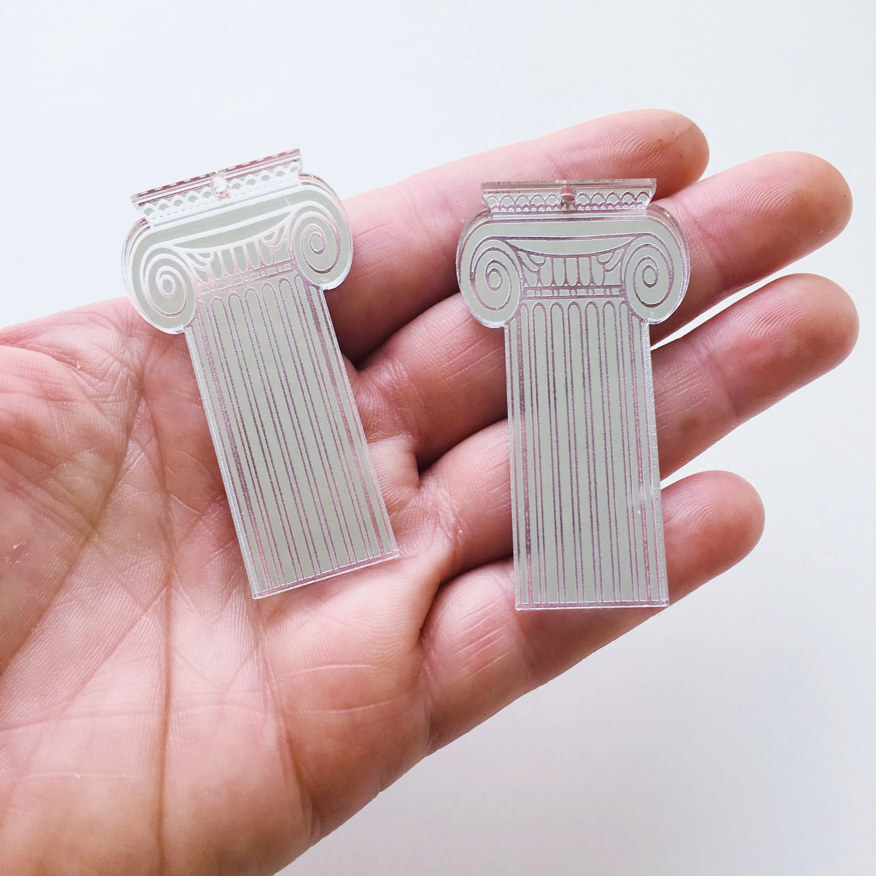 Mirror: Athena  - 12 colour options - TWO Pairs