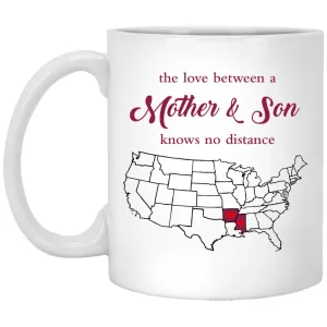 Mississippi Arkansas The Love Between Mother And Son Mug