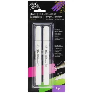 MONT MARTE Dual Tip Colourless Alcohol Blender - 2pcs