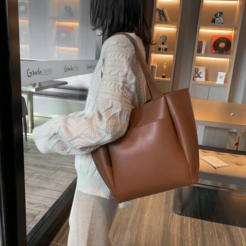 Moods Boutique High Quality Soft Leather Tote