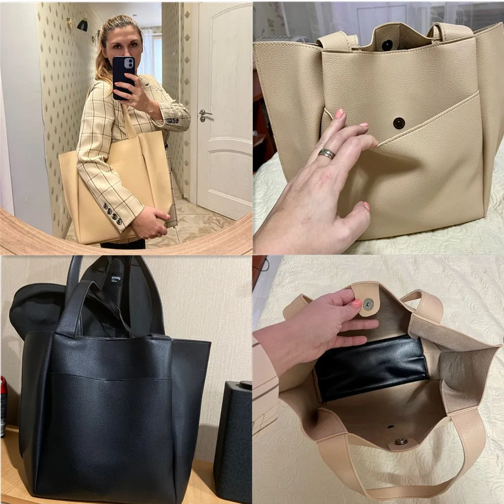 Moods Boutique High Quality Soft Leather Tote