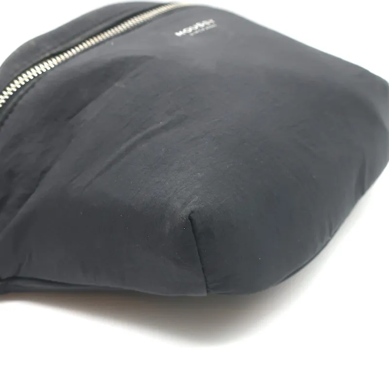 Moussy Fanny Pack Black Nylon Medium Crossbody Bag