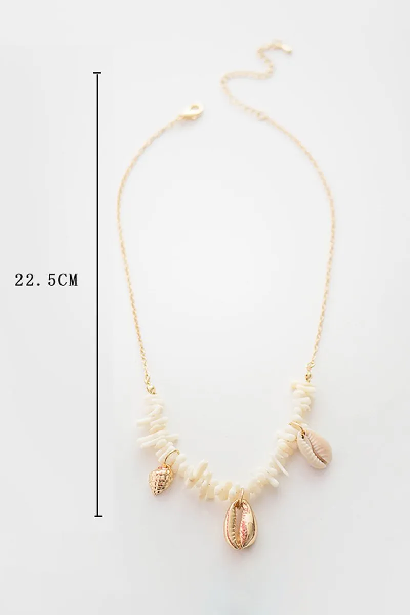 Multi-Shell Delicate Pendant