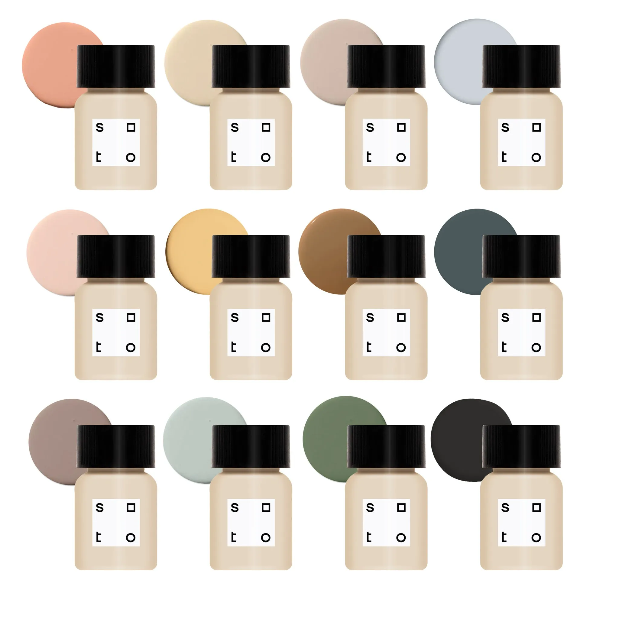 Multi-Surface Paint Touch Up (12 Set)