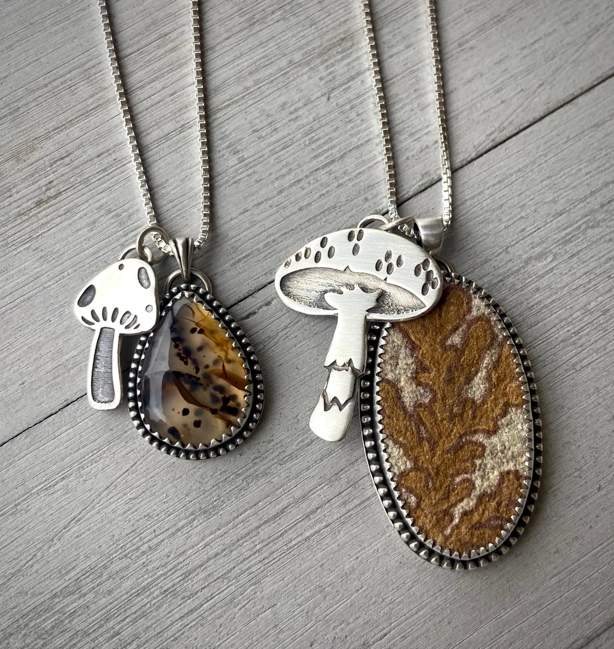 Mushroom Necklace