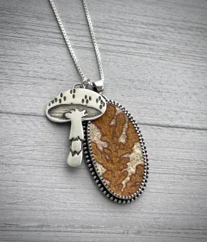 Mushroom Necklace