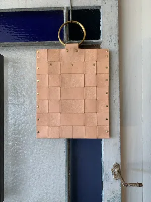 Nancy Broglio Woven Leather Bag