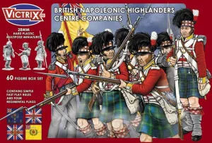 Napoleonic British Highlander Centre Companies