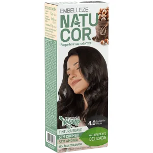 Natucor Hair Dye Naturally Delicate Medium Brown Hazelnuts