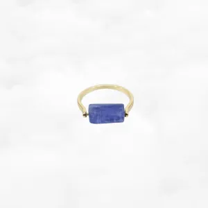 Natural Kyanite Stack Ring