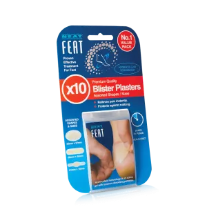 Neat Feat Blister plasters hydrocolloid technology 10