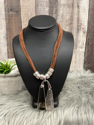 Necklace Statement By Cmb