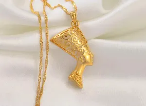 NEFERTITI DESIGN NECKLACE