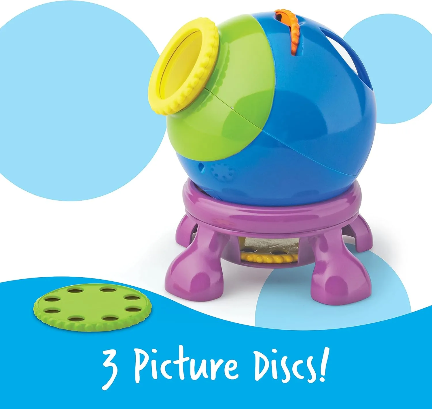 New in box! Learning Resources Shining Stars Projector, Solar System Space Toy Set, 5 Piece Set, Ages 3  Retails $55 