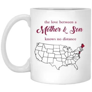 New Jersey Maine The Love Between Mother And Son Mug