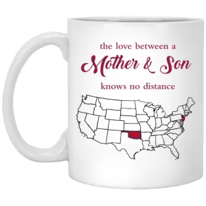 New Jersey Oklahoma The Love Between Mother And Son Mug
