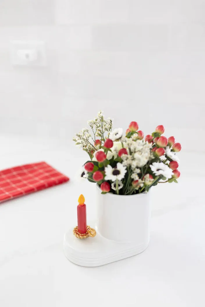 NEW Nora Fleming Light the Way (Candlestick) Mini